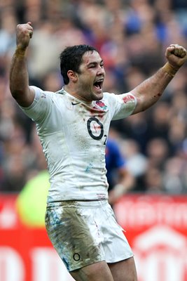 Brad Barritt England v France Paris 2012