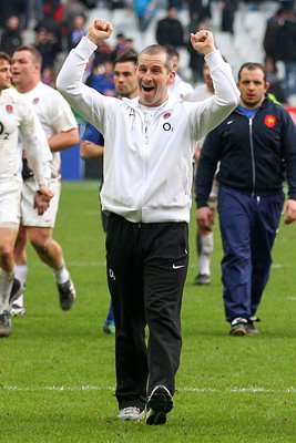 Stuart Lancaster England coach Paris 2012