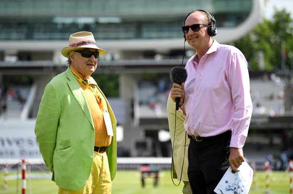 Henry Blofeld & Jonathan Agnew England v South Africa Lord's 2017