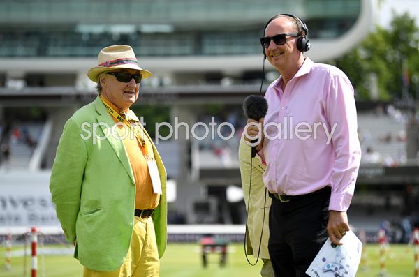 Henry Blofeld & Jonathan Agnew England v South Africa Lord's 2017