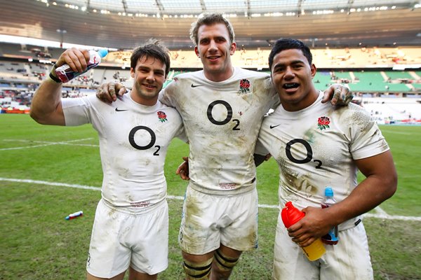 Ben Foden, Tom Croft & Manu Tuilagi Paris 2012