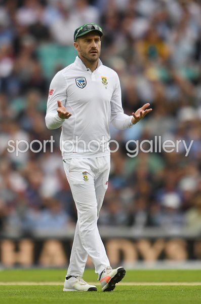Faf du Plessis South Africa Captain v England Oval Test 2017