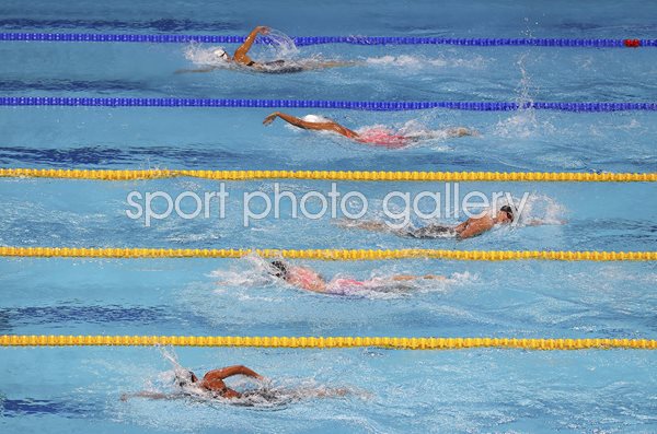 Katie Ledecky USA laps field World Swimming Budapest 2017