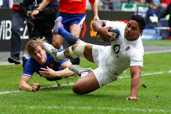 Manu Tuilagi scores England v France 2012