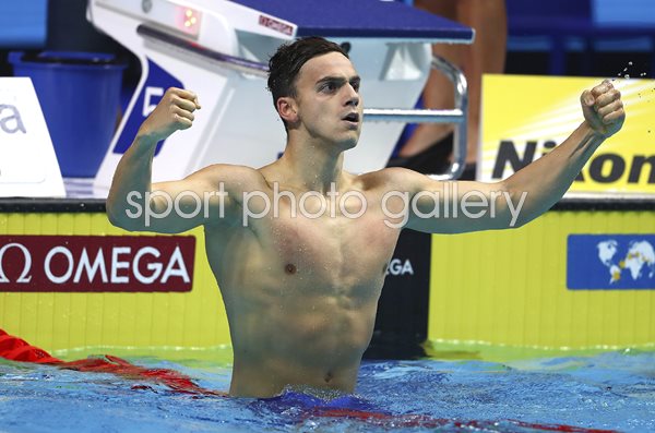 James Guy Great Britain World Swimming Budapest 2017 