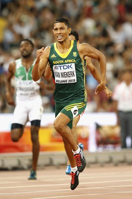 Wayde Van Niekerk South Africa World Athletics Beijing 2015 