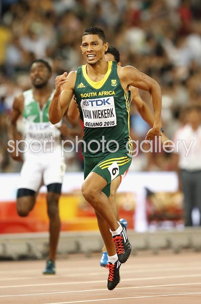 Wayde Van Niekerk South Africa World Athletics Beijing 2015 