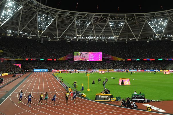 Justin Gatlin beats Usain Bolt 100m World Athletics London 2017