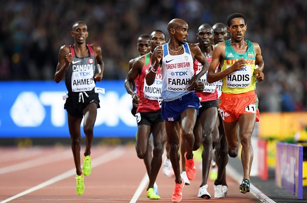 Mo Farah wins 10,000m World Athletics London 2017
