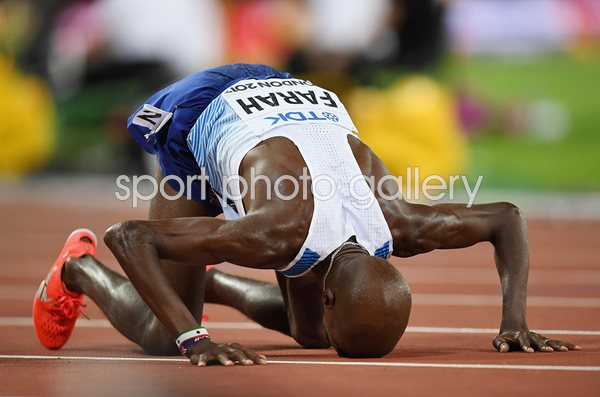 Mo Farah wins 10,000m World Athletics London 2017
