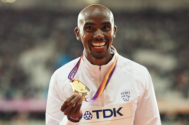 Mo Farah wins 10,000m World Athletics London 2017