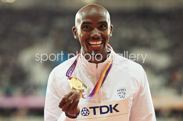 Mo Farah wins 10,000m World Athletics London 2017