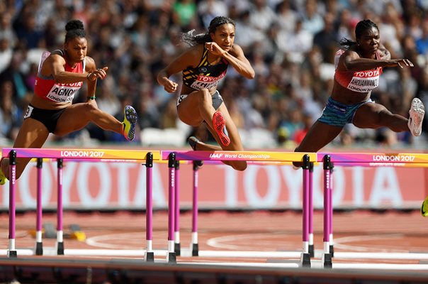 Nafissatou Thiam Belgium Heptathlon World Athletics London 2017 