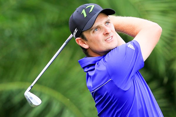 Justin Rose WGC Doral action 2012