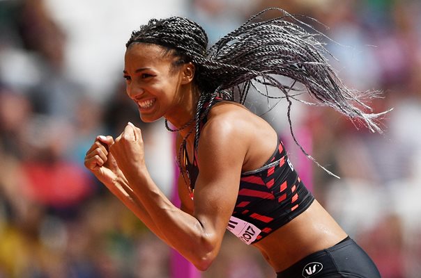 Nafissatou Thiam Belgium Heptathlon World Athletics London 2017 