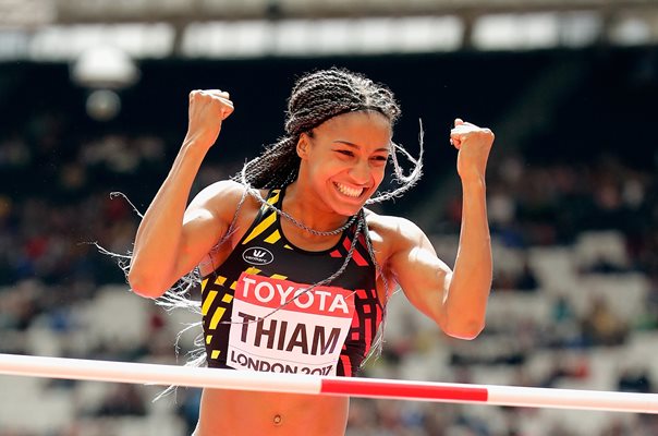 Nafissatou Thiam Belgium Heptathlon World Athletics London 2017 