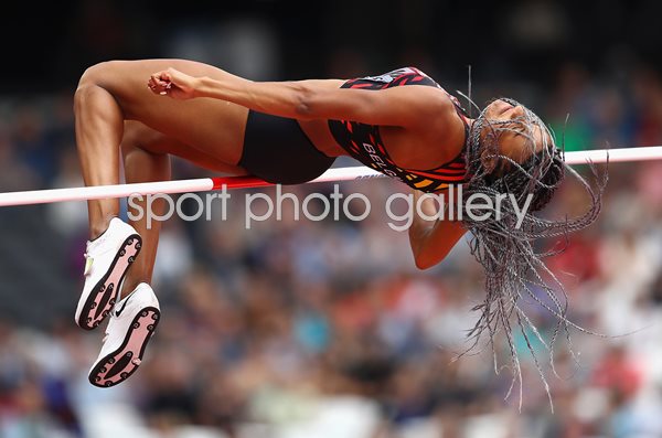 Nafissatou Thiam Belgium Heptathlon World Athletics London 2017 
