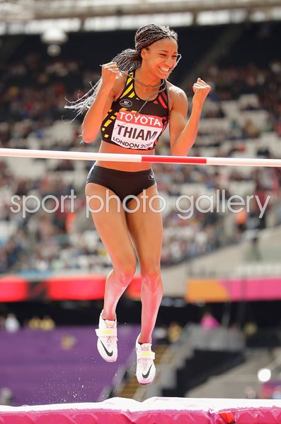 Nafissatou Thiam Belgium Heptathlon World Athletics London 2017 
