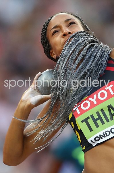 Nafissatou Thiam Belgium Heptathlon World Athletics London 2017 