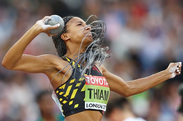 Nafissatou Thiam Belgium Heptathlon World Athletics London 2017 