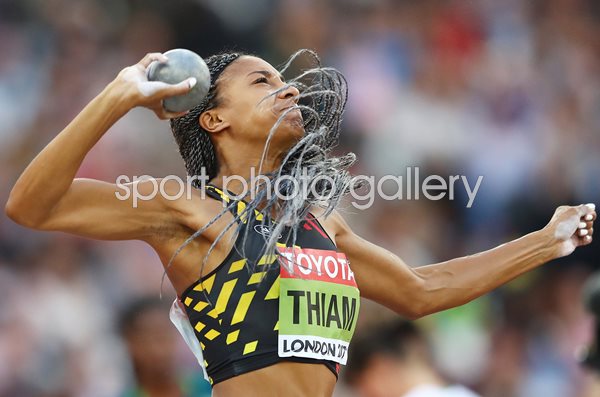 Nafissatou Thiam Belgium Heptathlon World Athletics London 2017 