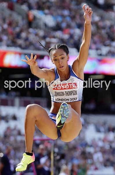 Katarina Johnson-Thompson Heptathlon World Athletics London 2017