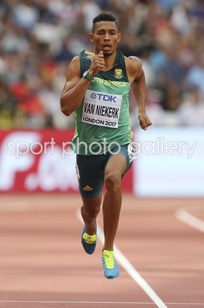 Wayde van Niekerk South Africa World Athletics London 2017
