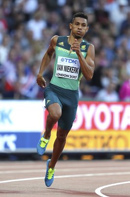 Wayde van Niekerk South Africa World Athletics London 2017