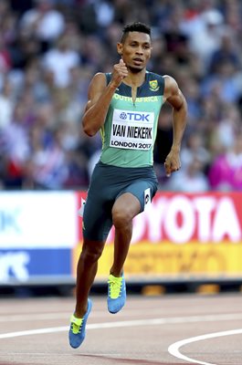 Wayde van Niekerk South Africa World Athletics London 2017