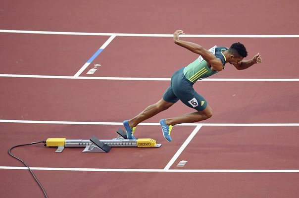 Wayde van Niekerk South Africa World Athletics London 2017