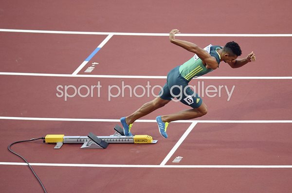 Wayde van Niekerk South Africa World Athletics London 2017