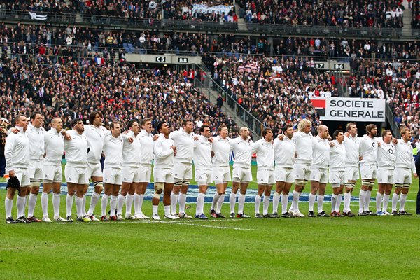 England line up v France Paris 6 Nations 2012