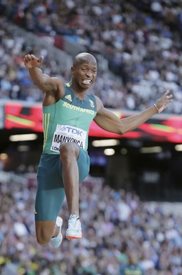  Luvo Manyonga South Africa World Athletics London 2017 