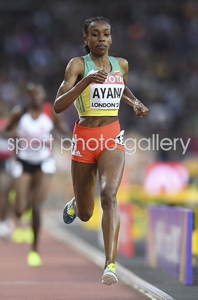 Almaz Ayana Ethiopia World Athletics London 2017 