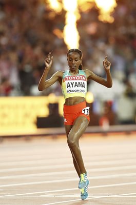 Almaz Ayana Ethiopia World Athletics London 2017 