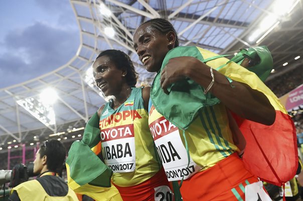 Tirunesh Dibaba Ethiopia World Athletics London 2017 