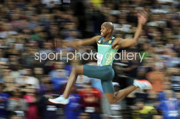 Luvo Manyonga South Africa Long Jump Gold World Athletics London 2017 