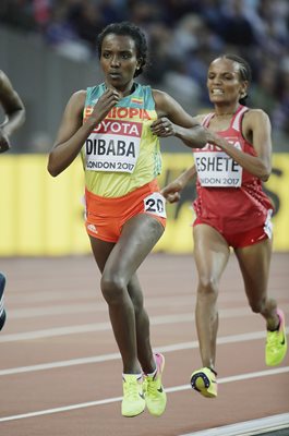 Tirunesh Dibaba Ethiopia World Athletics London 2017 