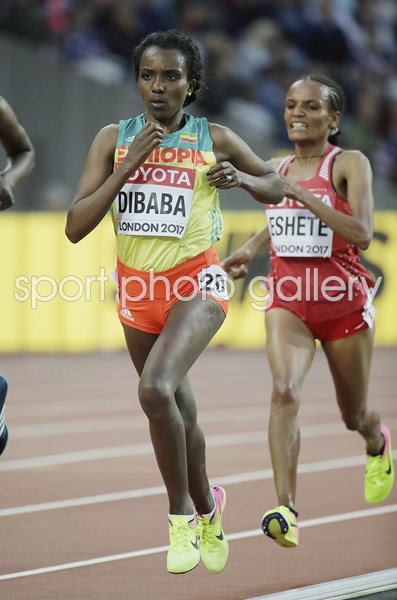 Tirunesh Dibaba Ethiopia World Athletics London 2017 