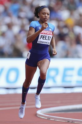 Allyson Felix USA World Athletics London 2017