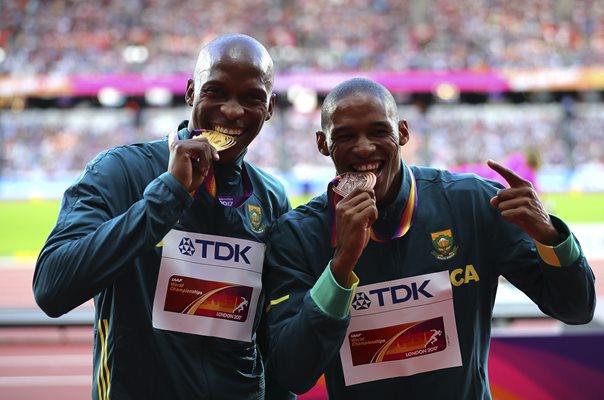 Luvo Manyonga South Africa Long Jump Gold World Athletics London 2017 