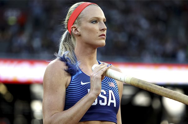 Sandi Morris USA Pole Vault World Athletics London 2017 