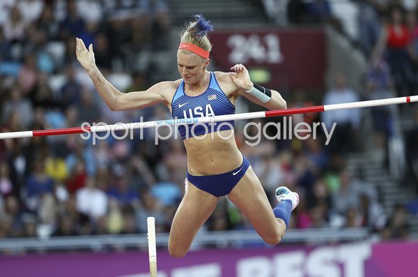 Sandi Morris USA Pole Vault World Athletics London 2017 