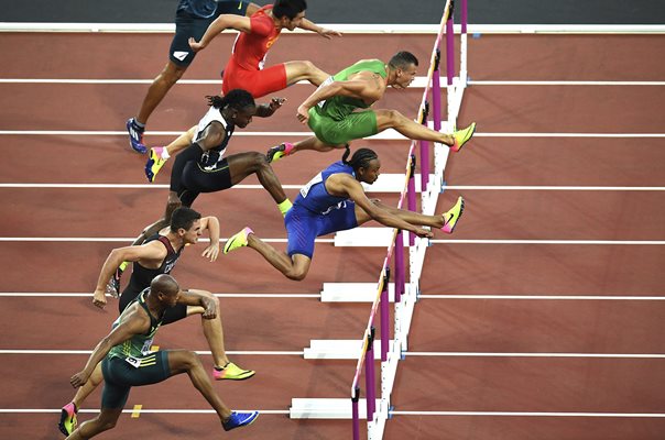 Aries Merritt USA 110m Hurdles World Athletics London 2017 