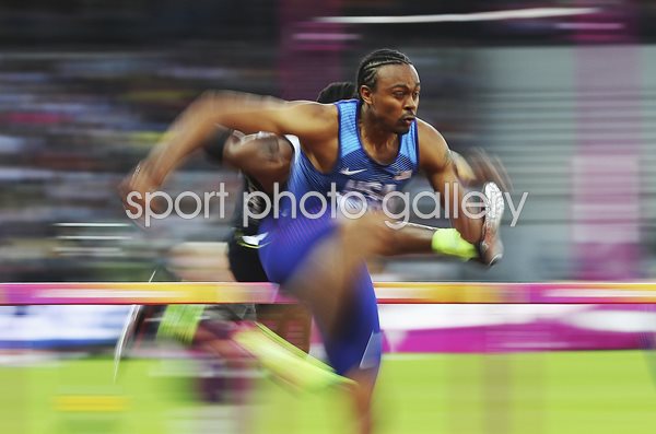 Aries Merritt USA 110m Hurdles World Athletics London 2017 