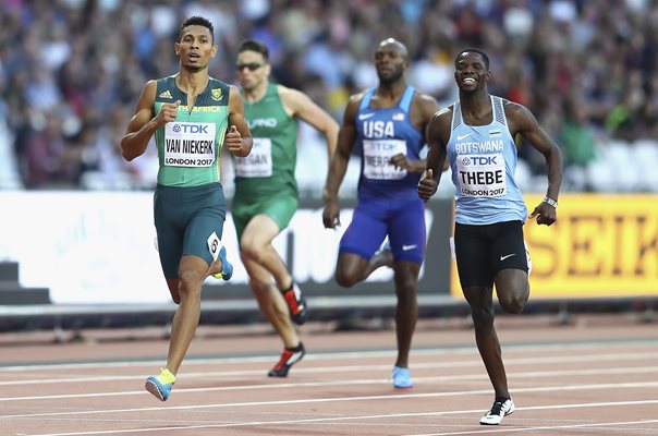 Wayde van Niekerk South Africa World Athletics London 2017 