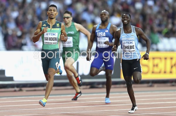 Wayde van Niekerk South Africa World Athletics London 2017 