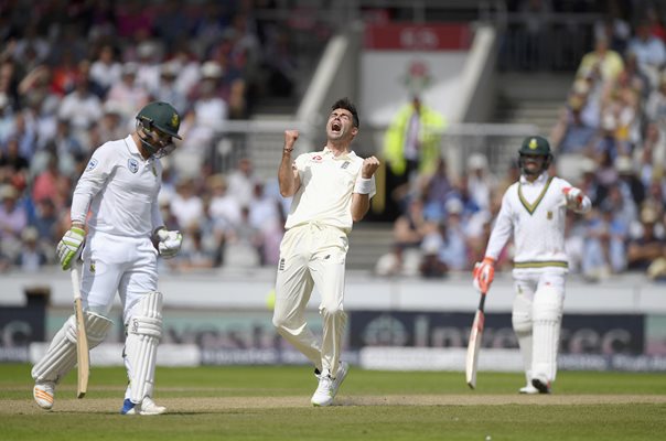 James Anderson England v South Africa Old Trafford 2017