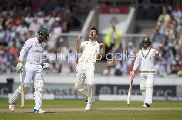 James Anderson England v South Africa Old Trafford 2017