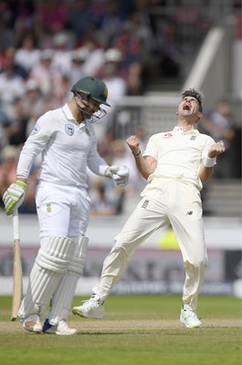 James Anderson England v South Africa Old Trafford 2017